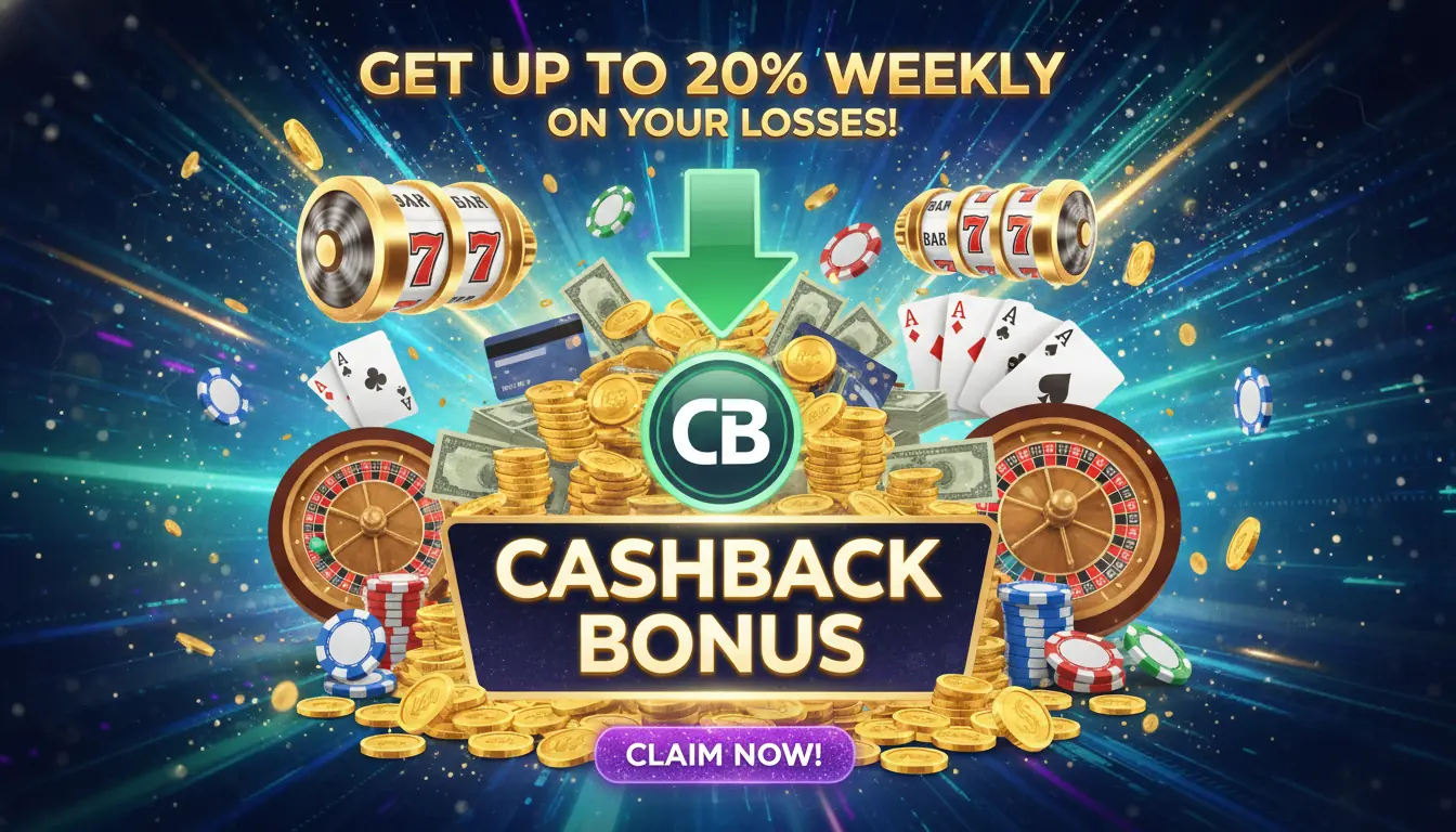 Letslucky casino Cashback Bonus